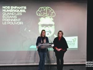 Présentation d'un film pour sensibiliser aux dangers des écrans sur les enfants