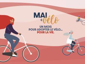 Affiche de l'évènement Mai à Vélo 2021