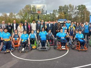 Terrain de basket-ball Ensemble sportif jean martial Bouscat