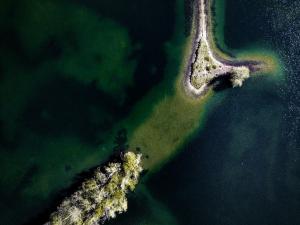 la Plaine de Sorques vu du ciel