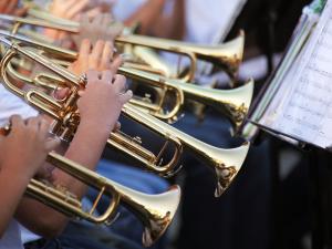 Trompettes dans un orchestre