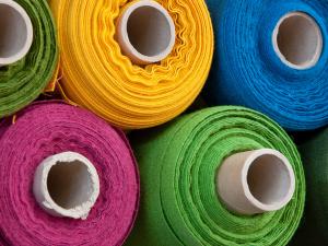 Rouleaux de tissus