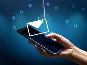 Risque de hameçonnage par mail sur smartphone