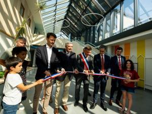 Inauguration de l'école élémentaire Jacques Prévert à Trilport