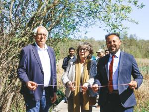 Inauguration du marais de Cercanceaux