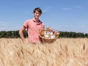 Charles Pigot, producteur de pâtes en Seine-et-Marne