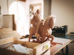 Sculpture en terre cuite