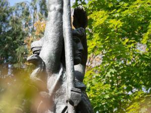 Sculpture au musée-jardin Bourdelle à Égreville