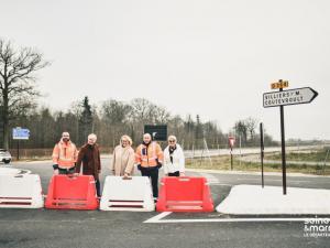 Une nouvelle route départementale en Seine-et-Marne