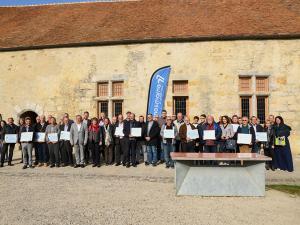 Les maires des communes lauréates du Trophée Zéro Phyt'EAU 2022