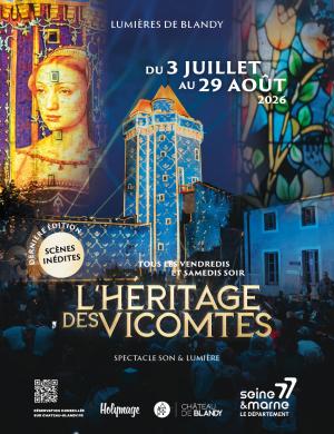 Affiche du spectacle Lumières à Blandy 2026