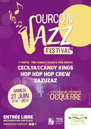 Affiche du festival Ourcq'N Jazz 2026
