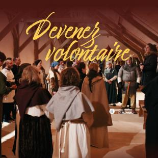 Des volontaires pour le spectacle de Blandy