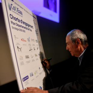 Signature du Plan départemental de l'eau en Seine-et-Marne