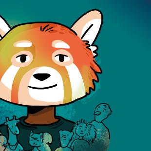 Phœnix, le héros de la bande dessinée "Rebondir avec un handicap"