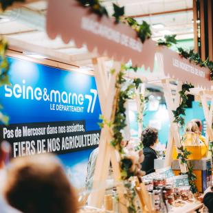 Stand de la Seine-et-Marne au salon de l'Agriculture 2026