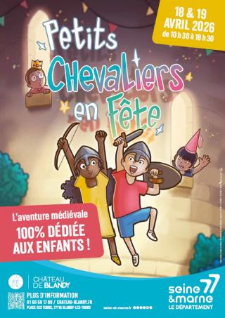 Affiche du festival Petits chevaliers en fête 2026