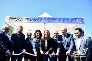 inauguration du complexe de tennis Mathilde Johansson de Lagny-sur-Marne