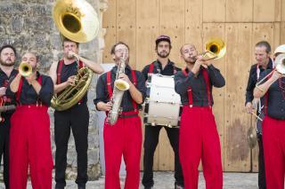 Fanfare au château de Blandy-les-Tours