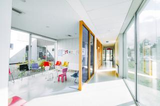Salle d'attente d'une maison de santé