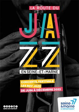 affiche de la Route du Jazz en Seine-et-Marne