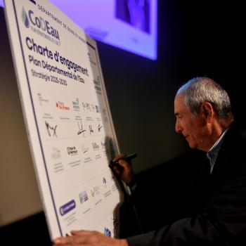 Signature du Plan départemental de l'eau en Seine-et-Marne