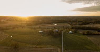 paysage agricole et forestier