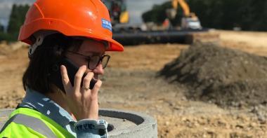 Angélique Soyer, contrôleuse de travaux à l'ARD de Meaux-Villenoy