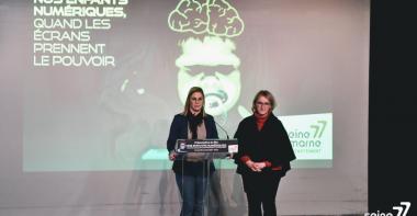 Présentation d'un film pour sensibiliser aux dangers des écrans sur les enfants