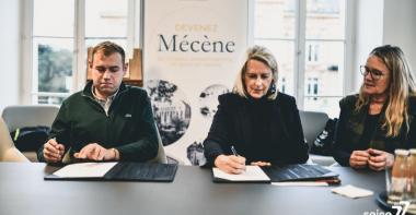 Seconde convention de mécénat pour le château de Blandy