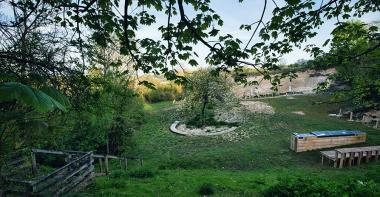 Site naturel du Tuf de la Celle avec ses nouveaux aménagements