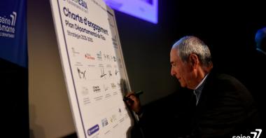 Signature du Plan départemental de l'eau en Seine-et-Marne