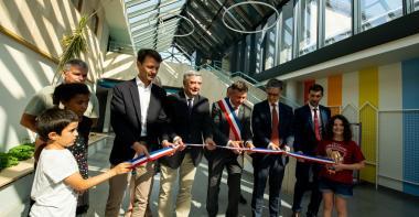 Inauguration de l'école élémentaire Jacques Prévert à Trilport
