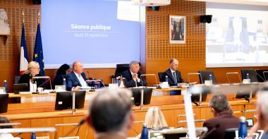 Séance publique du Conseil départemental de Seine-et-Marne