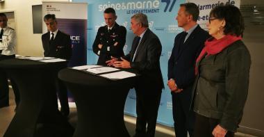 Signature des deux conventions de sécurisation des Espaces naturels sensibles