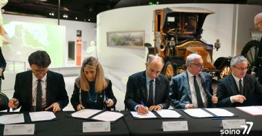 Signature de l'accord-cadre sur la Mission Patrimoine de la Première Guerre mondiale