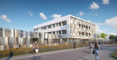 Aperçu travaux collège Marthe Simard à Villeparisis