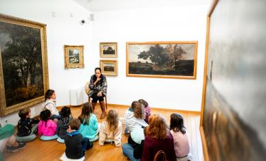Animations pour les enfants dans un musée