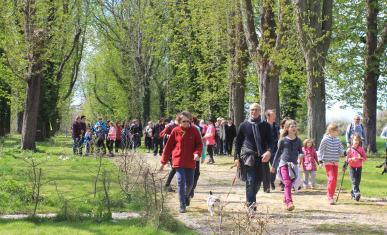 Des randonneurs de la Rando des 3 châteaux