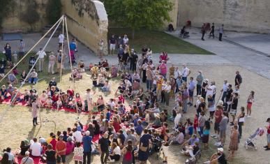 Spectacle au château de Blandy-les-Tours