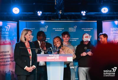 Remise de prix lauréats Tremplin 77