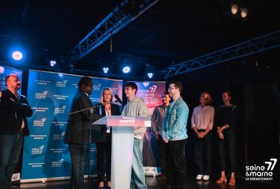 Remise de prix lauréats Tremplin 77