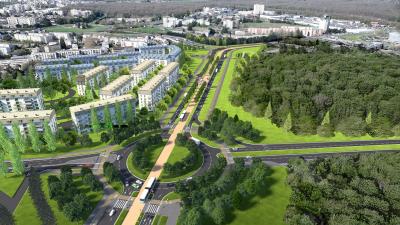 Perspective du Tzen 2 à Melun 