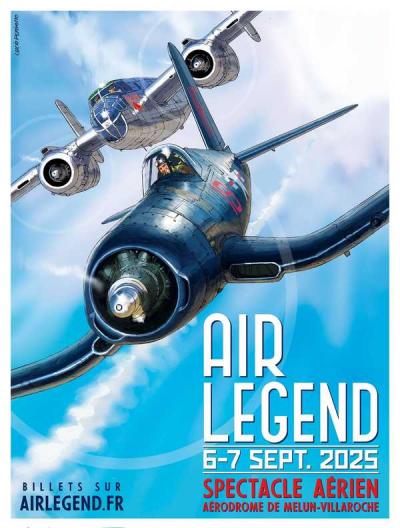 Affiche du spectacle Air Legend 2025