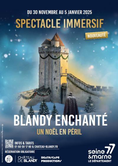 Affiche de Blandy enchanté, un noël en péril