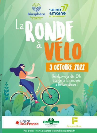 Affiche de la 10e édition de la Ronde à Vélo 