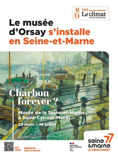 Affiche de l'exposition "Charbon forever ?"