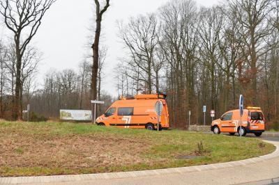 chantier routier à Bailly-Romainvilliers