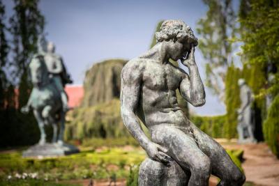 Sculpture d'Antoine Bourdelle au musée-jardin Bourdelle d'Égreville