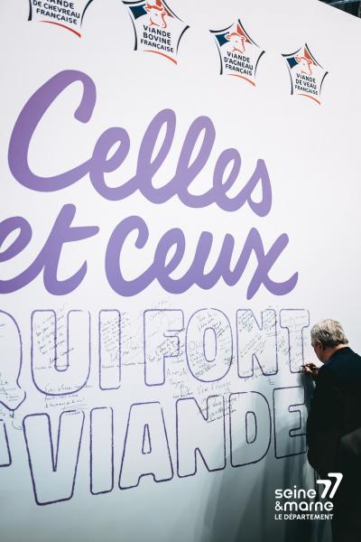 Jean-François Parigi au Salon de l'Agriculture